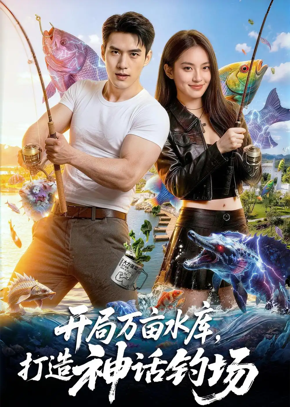 开局万亩水库,打造神话钓场