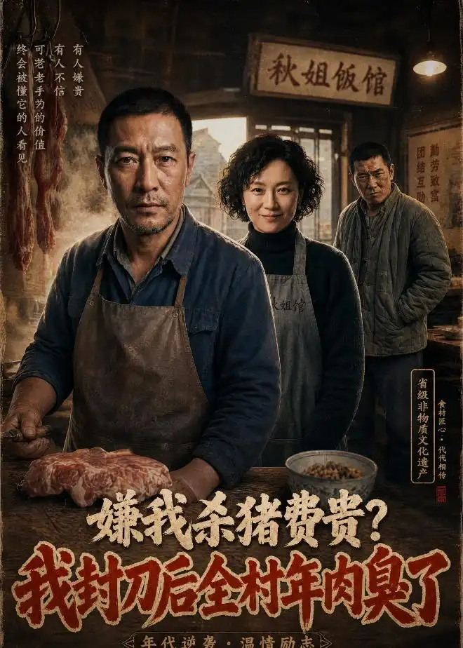 嫌我杀猪费贵,我封刀后全村年肉臭了
