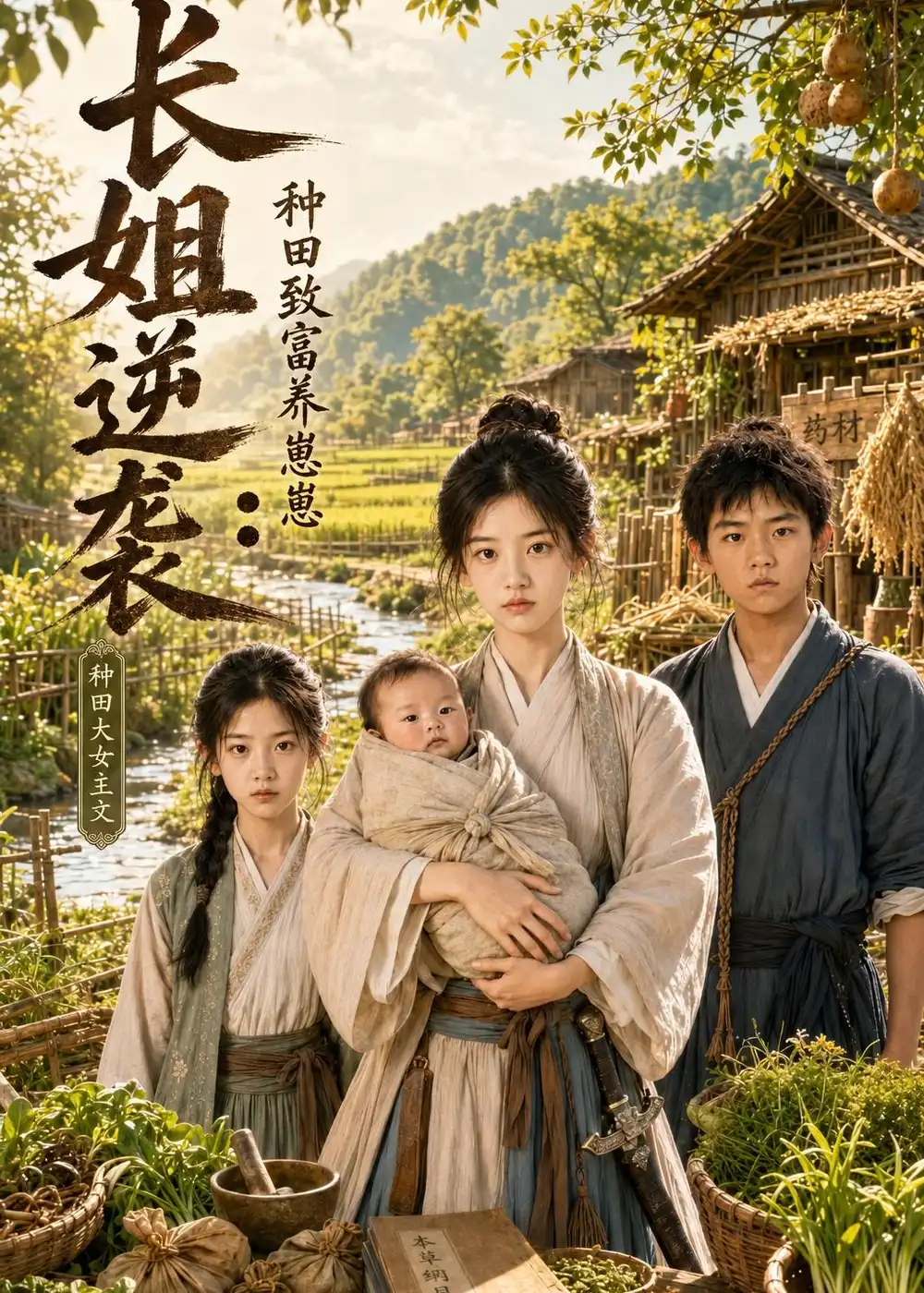 长姐逆袭:种田致富养崽崽